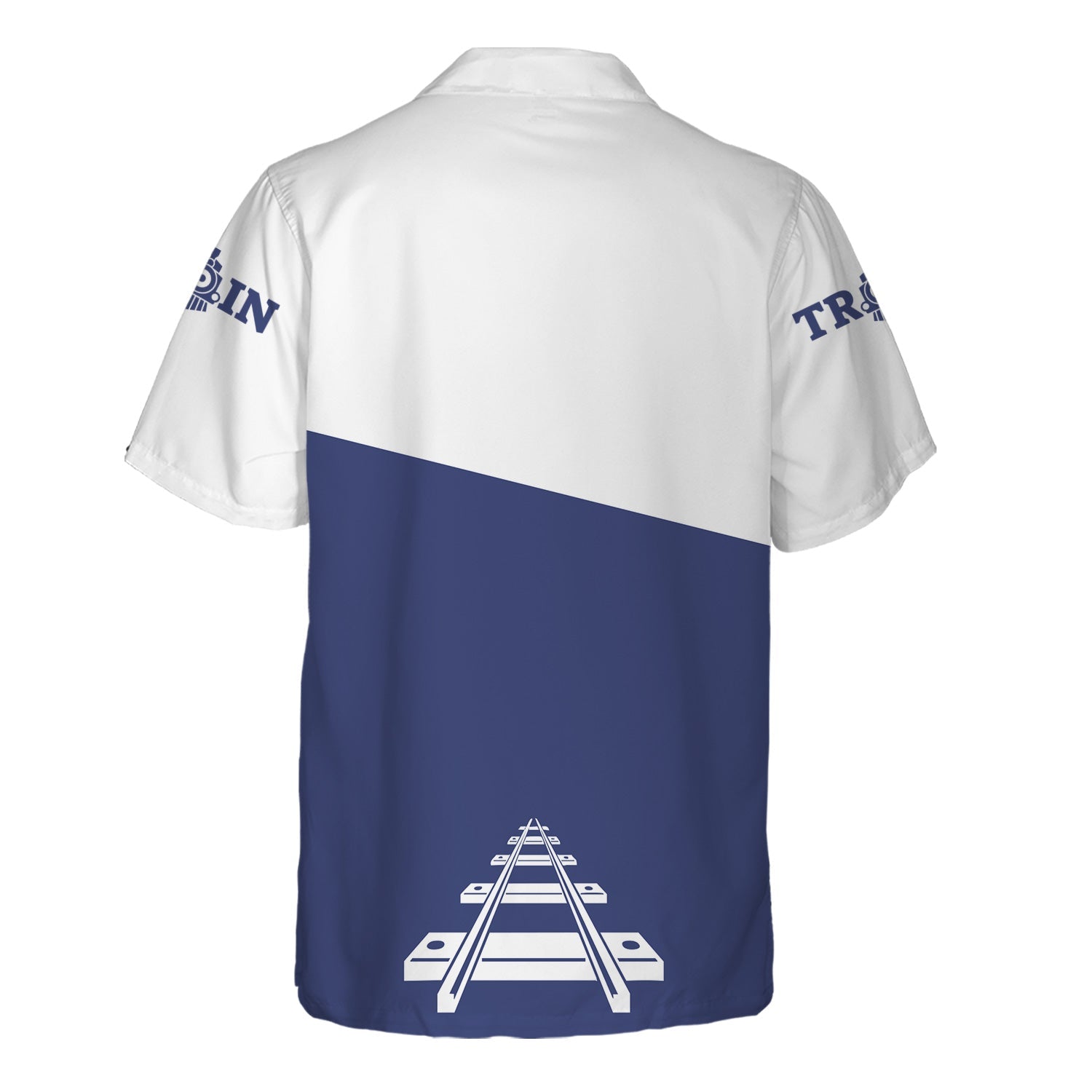 Railspirit Personalized London and North Eastern Railway Hawaiian Shirt One Track Mind Unisex Train Shirt Gift Idea For Train Lover