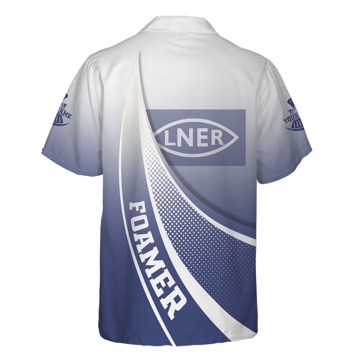 Railspirit Personalized London and North Eastern Railway Hawaiian Shirt Railway-Themed Style Shirt Gift Idea For Trainspotter