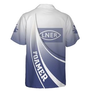 Railspirit Personalized London and North Eastern Railway Hawaiian Shirt Railway-Themed Style Shirt Gift Idea For Trainspotter