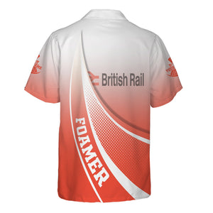 Railspirit Personalized British Railway Hawaiian Shirt Railway-Themed Style Shirt Gift Idea For Trainspotter