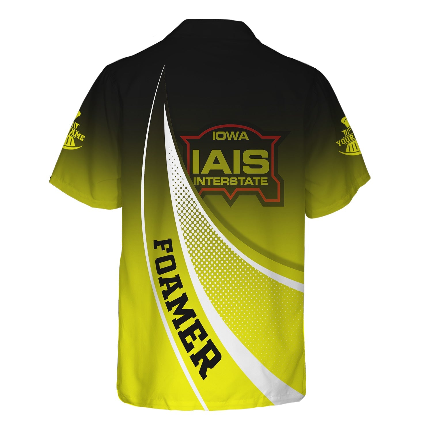 Railspirit Personalized Iowa Interstate Railroad Hawaiian Shirt Railway-Themed Style IAIS Shirt Gift Idea For Trainspotter