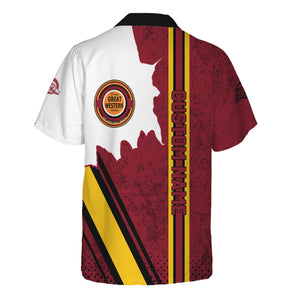 Railspirit Personalized Chicago Great Western Railroad Hawaiian Shirt All Over Printed Unisex Shirt