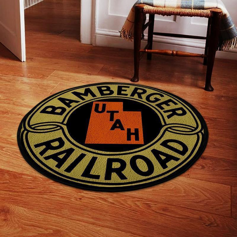 Railspirit Bamberger Round Mat Bamberger Railroad Round Floor Mat Room Rugs Carpet Outdoor Rug Washable Rugs
