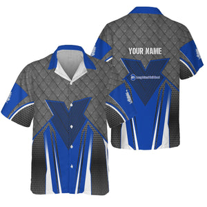 Railspirit Personalized Long Island Railroad Hawaiian Shirt Rugged Steel Vibes Train Shirt All Over Print