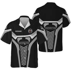 Railspirit Personalized Bessemer And Lake Erie Railroad Hawaiian Shirt Track-Inspired with Custom Job Position Train Shirt