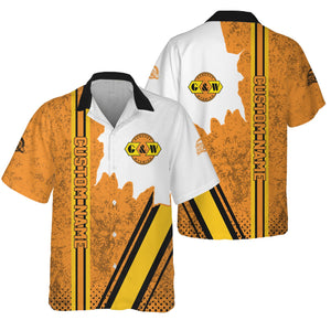 Railspirit Personalized Genesee & Wyoming Inc Railroad Hawaiian Shirt All Over Printed Unisex Shirt