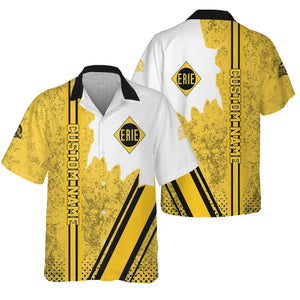 Railspirit Personalized Erie Railroad Hawaiian Shirt All Over Printed Unisex Shirt
