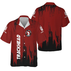 Railspirit Personalized Great Northern Railway Hawaiian Shirt Paint Impact Design GNR Train Shirt for Trackhead