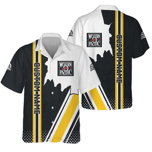 Railspirit Personalized Western Pacific Railroad Hawaiian Shirt All Over Printed Unisex Shirt