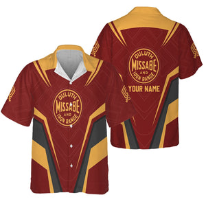 Railspirit Personalized Duluth, Missabe, & Iron Range Railroad Hawaiian Shirt Railway Inspired Apparel Train Shirt For Train Lovers