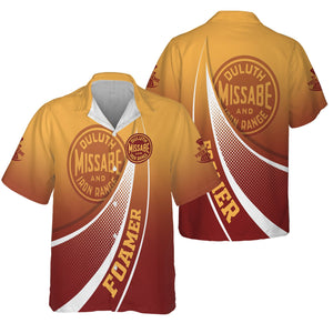 Railspirit Personalized Duluth, Missabe, & Iron Range Railroad Hawaiian Shirt Railway-Themed Style Shirt Gift Idea For Trainspotter
