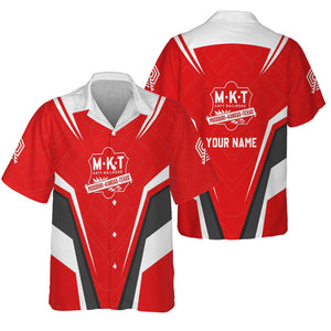 Railspirit Personalized Katy Railroad Hawaiian Shirt Railway Inspired Apparel Train Shirt For Train Lovers