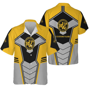 Railspirit Personalized Richmond, Fredericksburg And Potomac Railroad Hawaiian Shirt Engine-Inspired Style Train Shirt for Railroad Fanatic