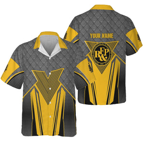 Railspirit Personalized Richmond, Fredericksburg And Potomac Railroad Hawaiian Shirt Rugged Steel Vibes Train Shirt All Over Print