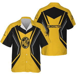 Railspirit Personalized Richmond, Fredericksburg And Potomac Railroad Hawaiian Shirt Unique Style with Custom Job Train Shirt