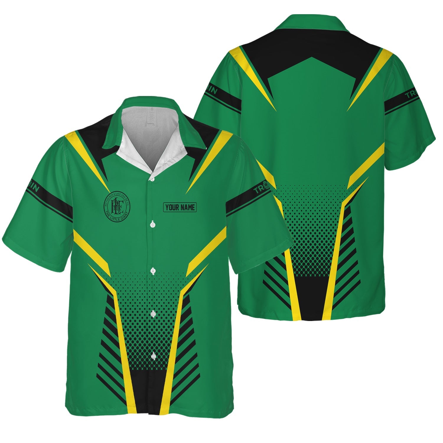 Railspirit Personalized Pittsburgh And Lake Erie Railroad Hawaiian Shirt Unisex Train Shirt All Over Print