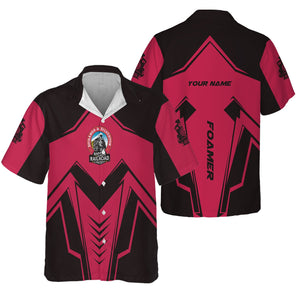 Railspirit Personalized Durango And Silverton Narrow Gauge Railroad Hawaiian Shirt Railway Trainspotter Style Shirt Gift Idea For Foamers