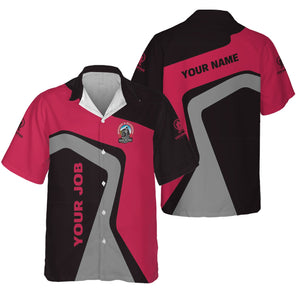 Railspirit Personalized Durango And Silverton Narrow Gauge Railroad Hawaiian Shirt Unique Design with Custom Job Position Train Shirt