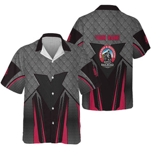 Railspirit Personalized Durango And Silverton Narrow Gauge Railroad Hawaiian Shirt Rugged Steel Vibes Train Shirt All Over Print