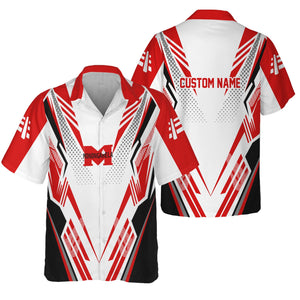 Railspirit Personalized Monongahela Railroad Hawaiian Shirt Railroad Tribute Design Train Shirt for Train Lovers