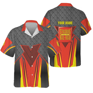 Railspirit Personalized Strasburg Railroad Hawaiian Shirt Rugged Steel Vibes Train Shirt All Over Print