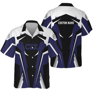 Railspirit Personalized CSX Transportation Railroad Hawaiian Shirt Strong Line Style Train Unisex Shirt All Over Print