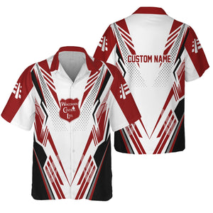 Railspirit Personalized Wisconsin Central Ltd Railroad Hawaiian Shirt Railroad Tribute Design Train Shirt for Train Lovers