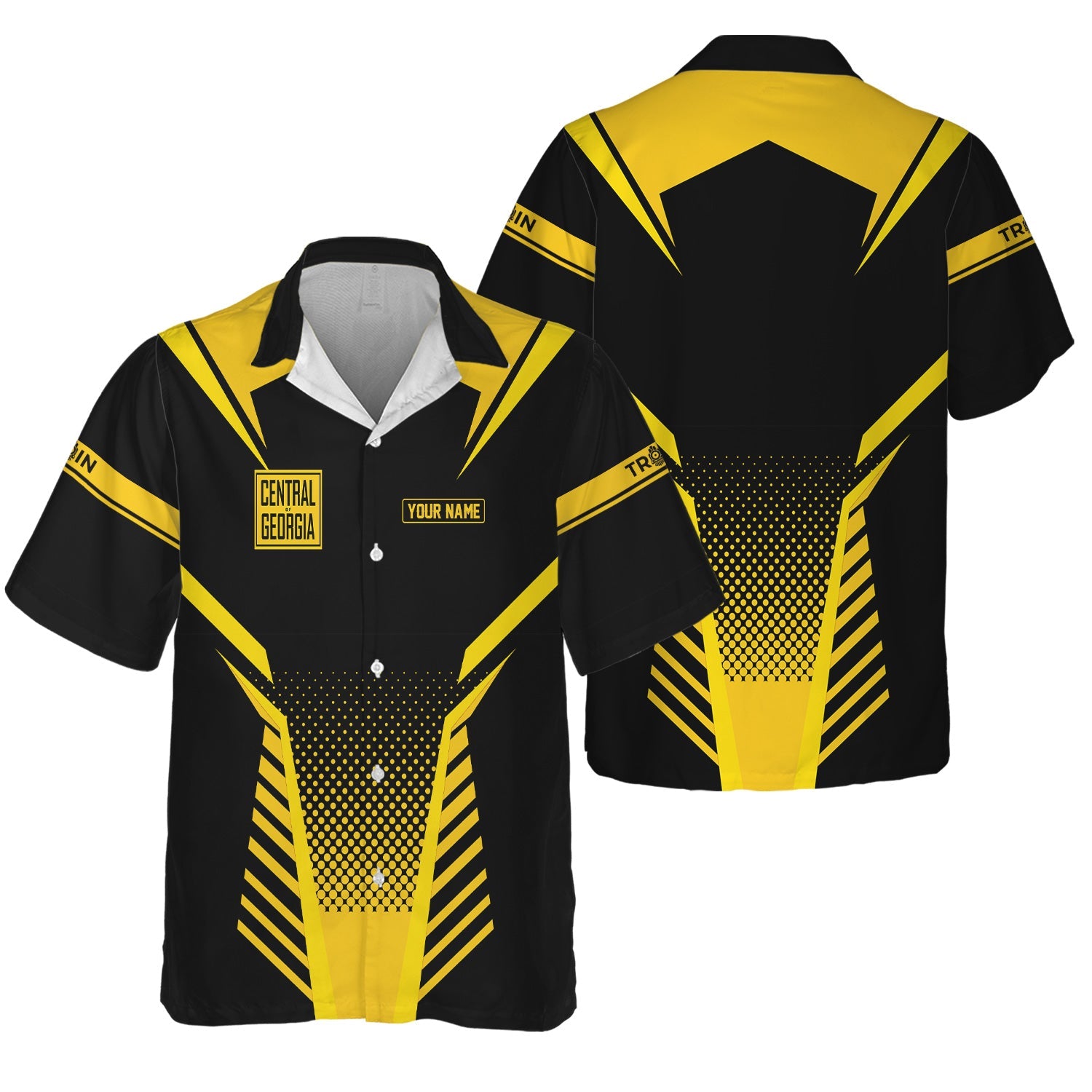 Railspirit Personalized Central of Georgia Railway Hawaiian Shirt Unisex Train Shirt All Over Print