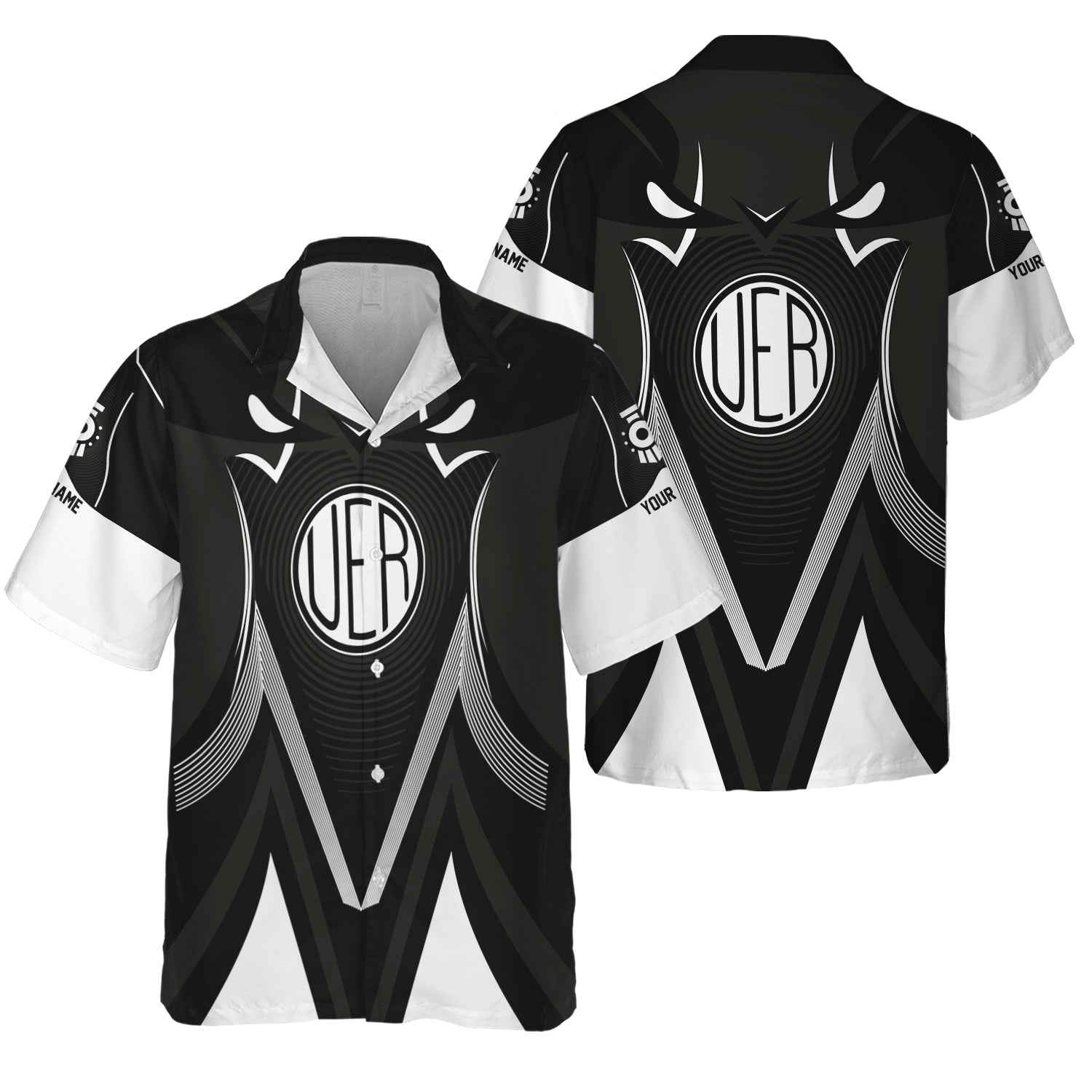 Railspirit Personalized Union Electric Railway Hawaiian Shirt Vibrant Graphic Pattern Shirt For Train Enthusiasts