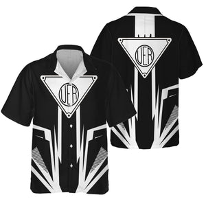 Railspirit Union Electric Railway Hawaiian Shirt Bold Graphic Style All Over Printed Shirt