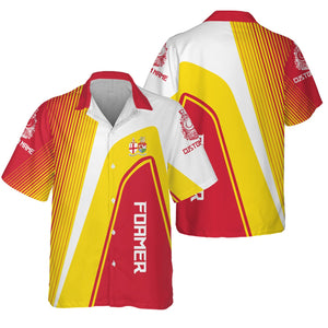 Railspirit Personalized Great Western Railway Hawaiian Shirt Vibrant Striking Style Shirt For Rail Enthusiasts