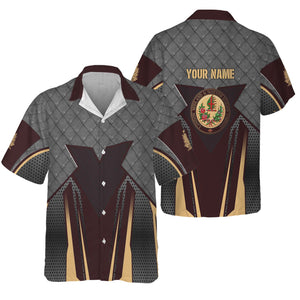 Railspirit Personalized London, Midland and Scottish Railway Hawaiian Shirt Rugged Steel Vibes Train Shirt All Over Print