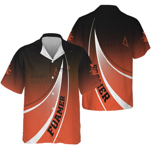 Railspirit Personalized Avanti West Coast Hawaiian Shirt Railway-Themed Style Shirt Gift Idea For Trainspotter