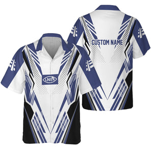 Railspirit Personalized London and North Eastern Railway Hawaiian Shirt Railroad Tribute Design Train Shirt for Train Lovers