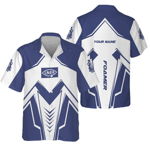 Railspirit Personalized London and North Eastern Railway Hawaiian Shirt Railway Trainspotter Style Shirt Gift Idea For Foamers