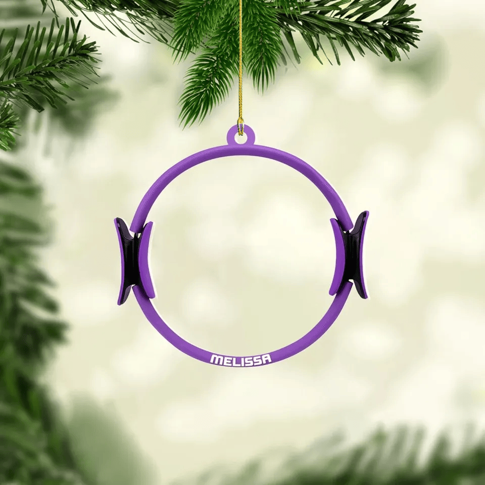 Pilates Equipment Ornament 2025, Christmas Decor For Home, Custom Ornament Gift For Her, Christmas Tree Hanging