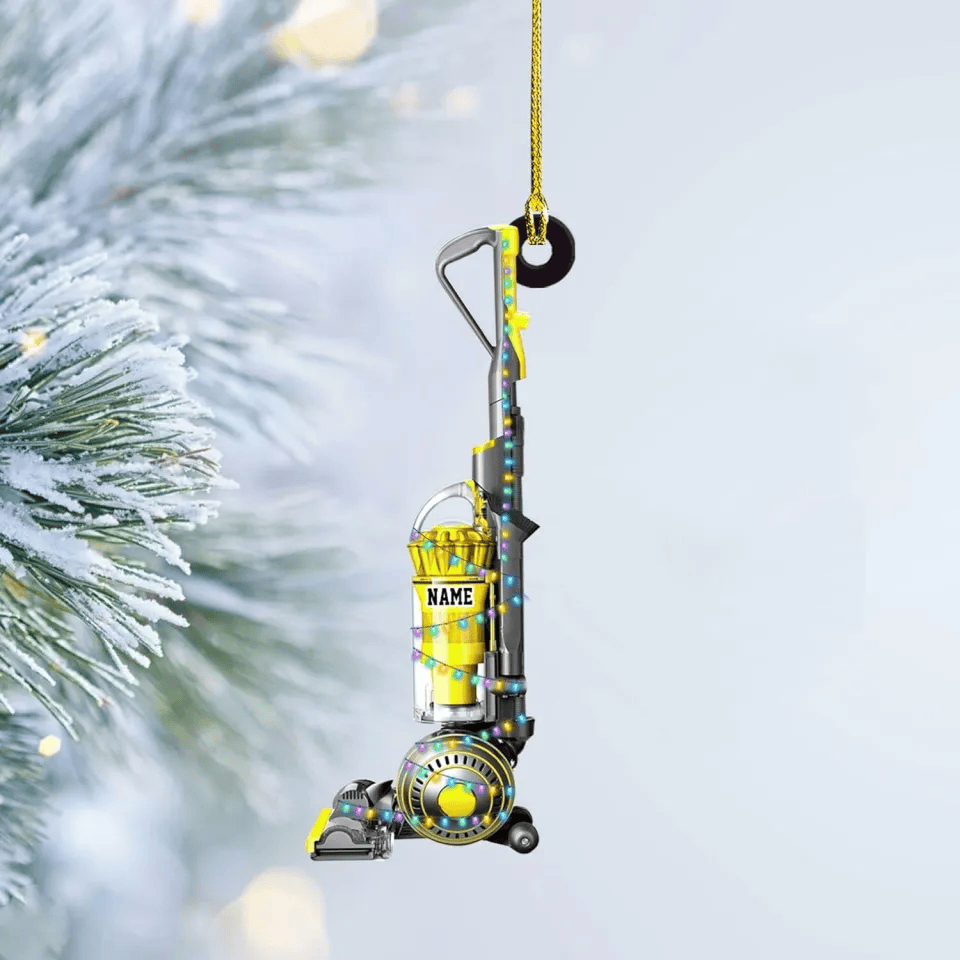 Custom Vacuum Cleaner Christmas Ornament Automated Pool Cleaner Ornament, Chritmas Tree Decoration 2025, Chritmas Ornament For Family
