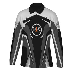 Railspirit Personalized Bessemer And Lake Erie Railroad Long Sleeve Polo Shirt Strong Line Train Long Sleeve Polo Shirt Gift Idea For Train Lover