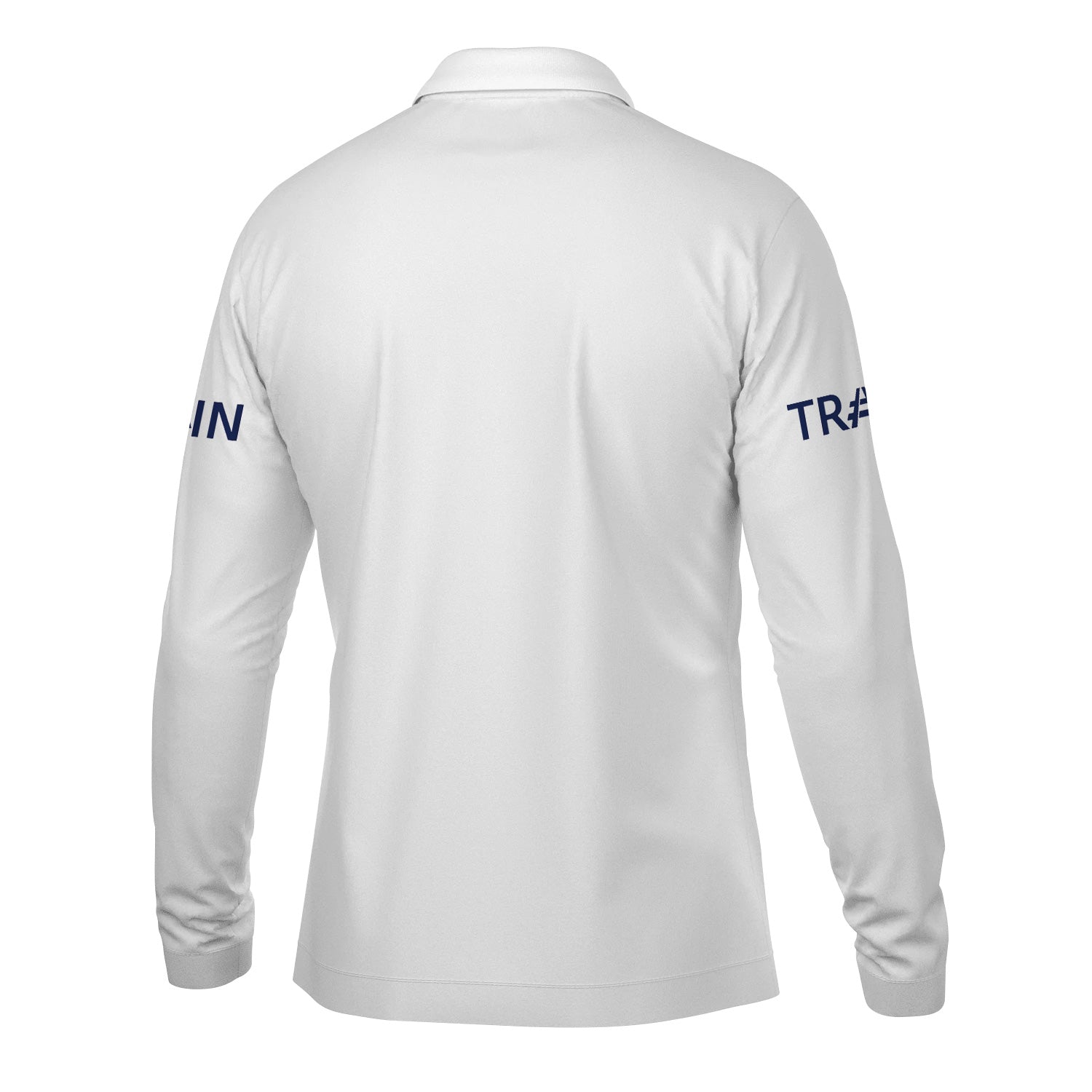 Railspirit Custom Name Baltimore and Ohio Railroad Long Sleeve Polo Shirt Railroad Crossing Sign B&O Printed Shirt