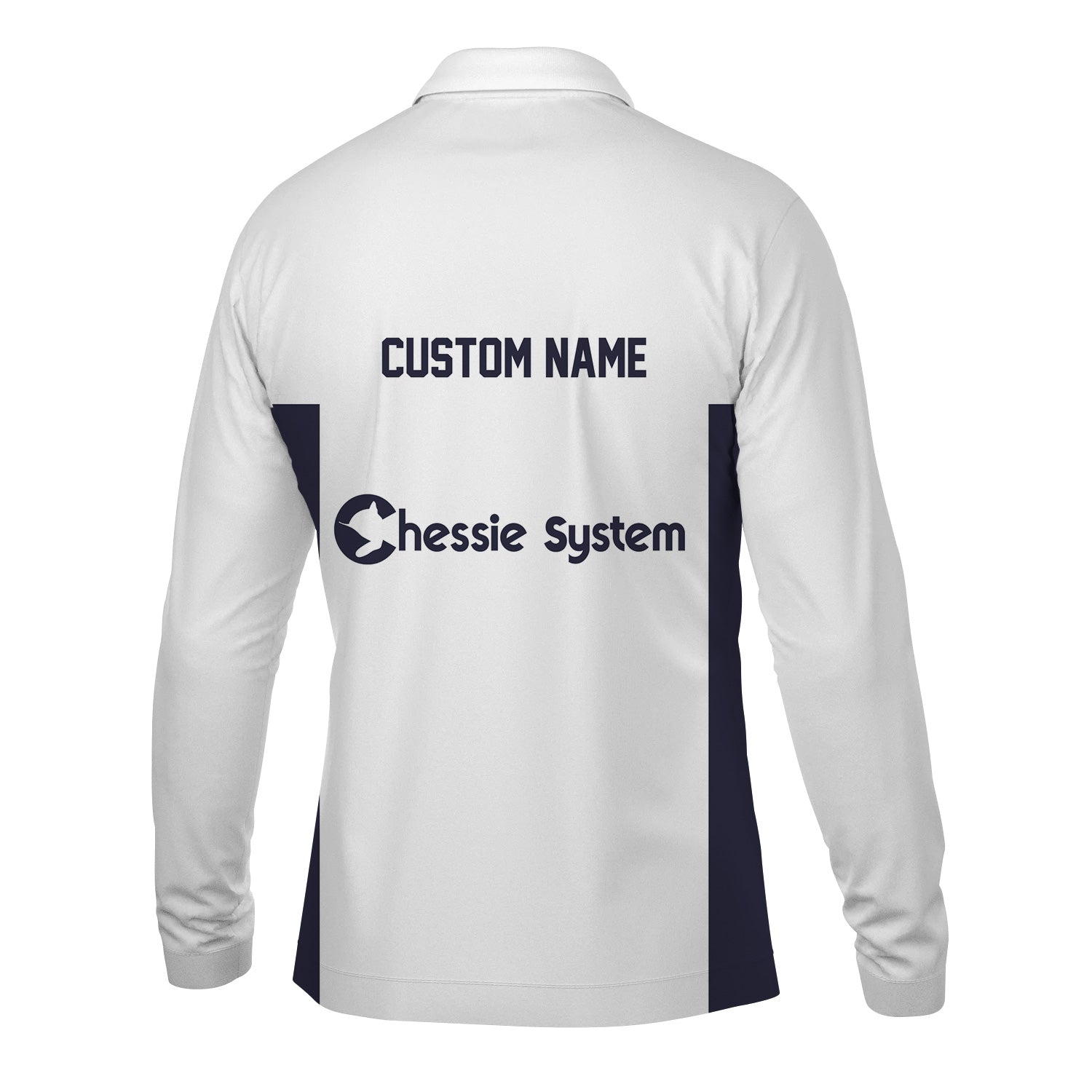 Railspirit Custom Name Chessie System Railroad Long Sleeve Polo Shirt Yes I Need All Those Train Printed Shirt