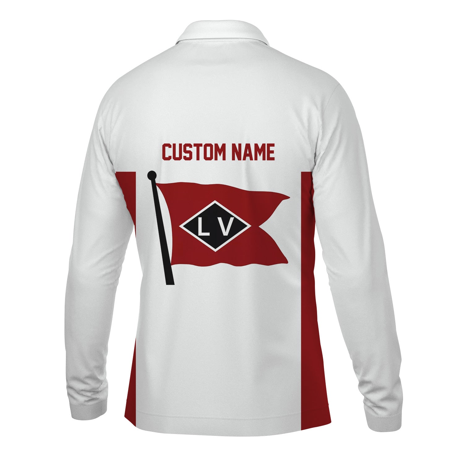 Railspirit Custom Name Lehigh Valley Railroad Long Sleeve Polo Shirt Yes I Need All Those Train Printed Shirt