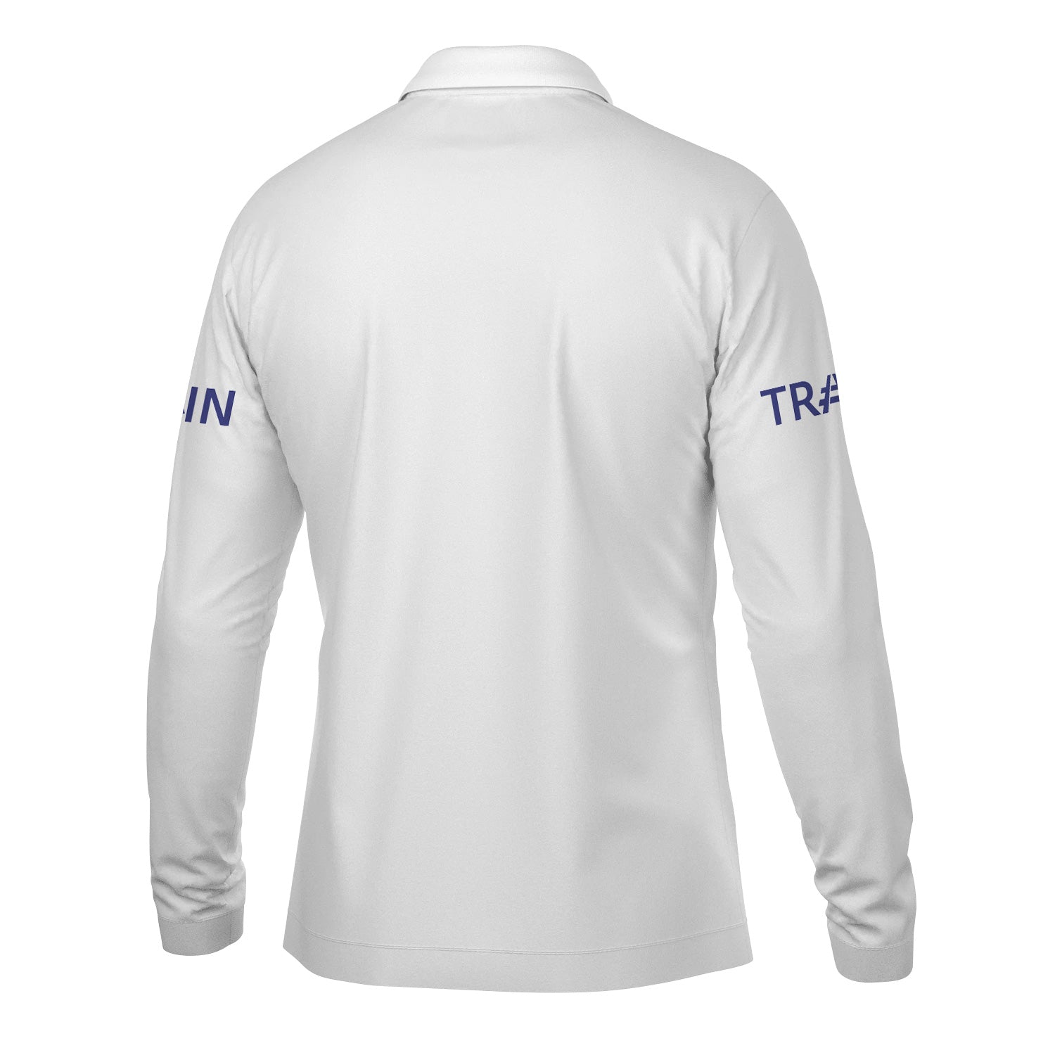 Railspirit Custom Name New York, Chicago and St. Louis Railroad Long Sleeve Polo Shirt Railroad Crossing Sign Nickel Plate Road Printed Shirt