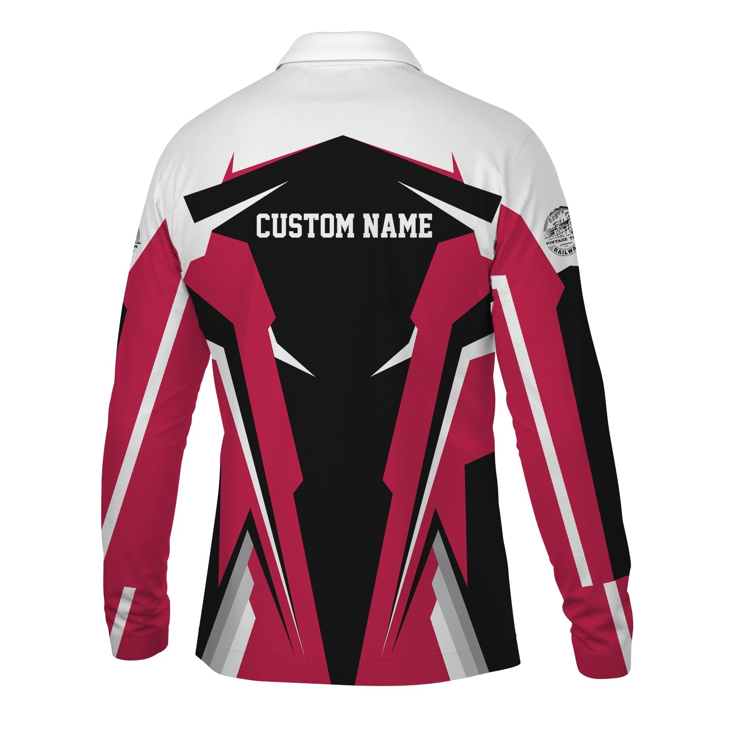 Railspirit Personalized Durango And Silverton Narrow Gauge Railroad Long Sleeve Polo Shirt Strong Line Train Long Sleeve Polo Shirt Gift Idea For Train Lover