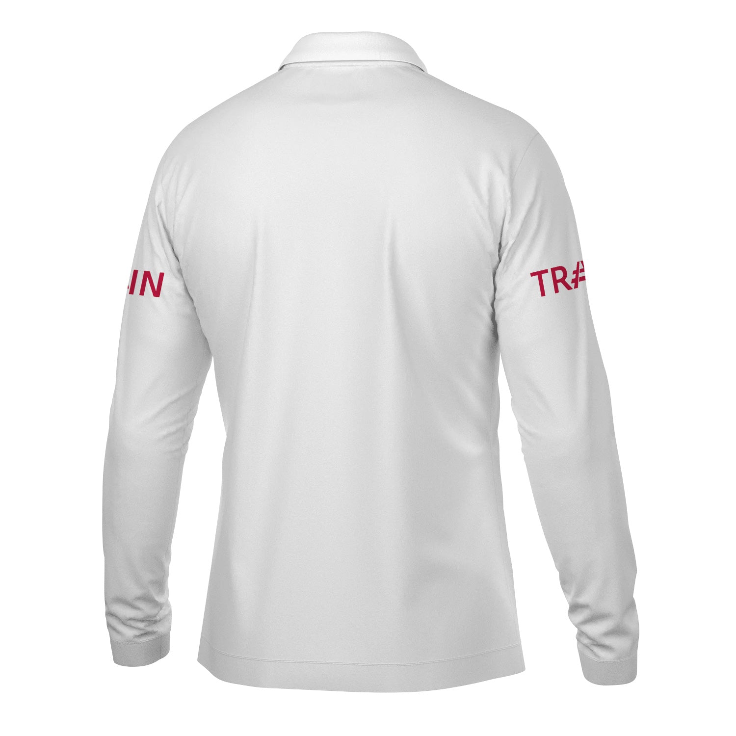 Railspirit Custom Name Canadian Pacific Railroad Long Sleeve Polo Shirt Railroad Crossing Sign Printed Shirt