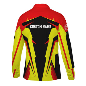 Railspirit Personalized Iowa Interstate Railroad Long Sleeve Polo Shirt IAIS Strong Line Train Long Sleeve Polo Shirt Gift Idea For Train Lover