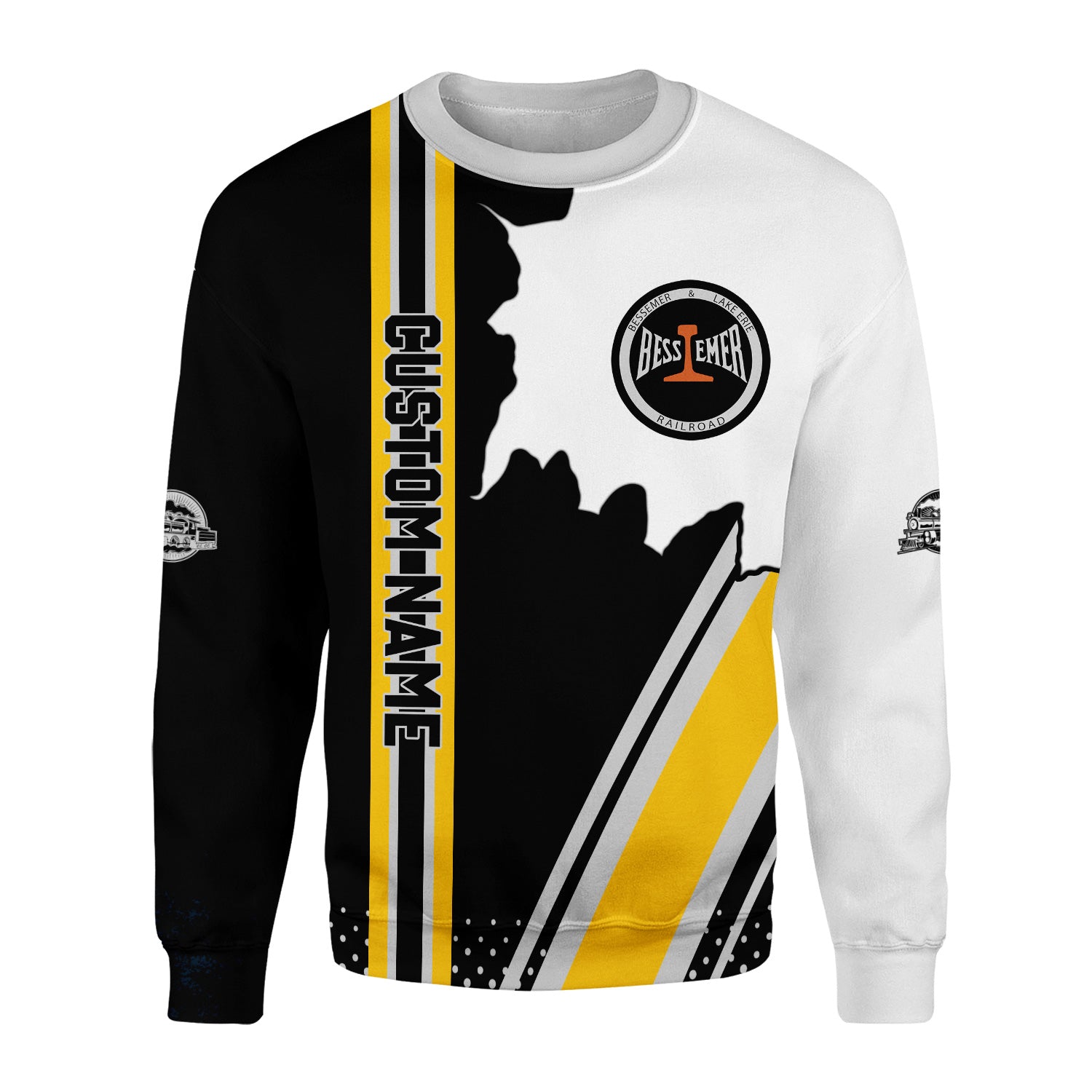 Railspirit Personalized Bessemer And Lake Erie Railroad Sweatshirt All Over Printed Unisex Shirt
