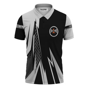 Railspirit Personalized Bessemer And Lake Erie Railroad Polo Shirt Lightning-Inspired Railway Style Shirt For Train Lovers