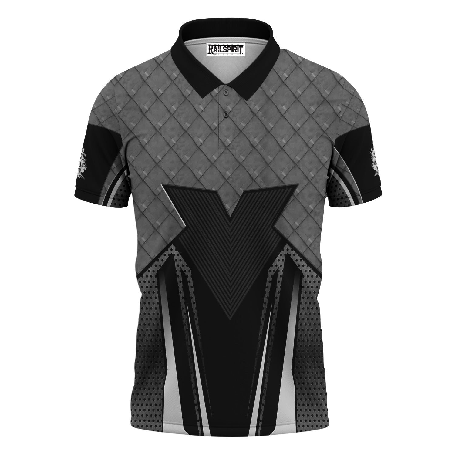 Railspirit Personalized Bessemer And Lake Erie Railroad Polo Shirt Rugged Steel Vibes Train Shirt All Over Print