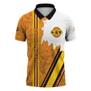 Railspirit Personalized Genesee & Wyoming Inc. Railroad Polo Shirt All Over Printed Unisex Shirt