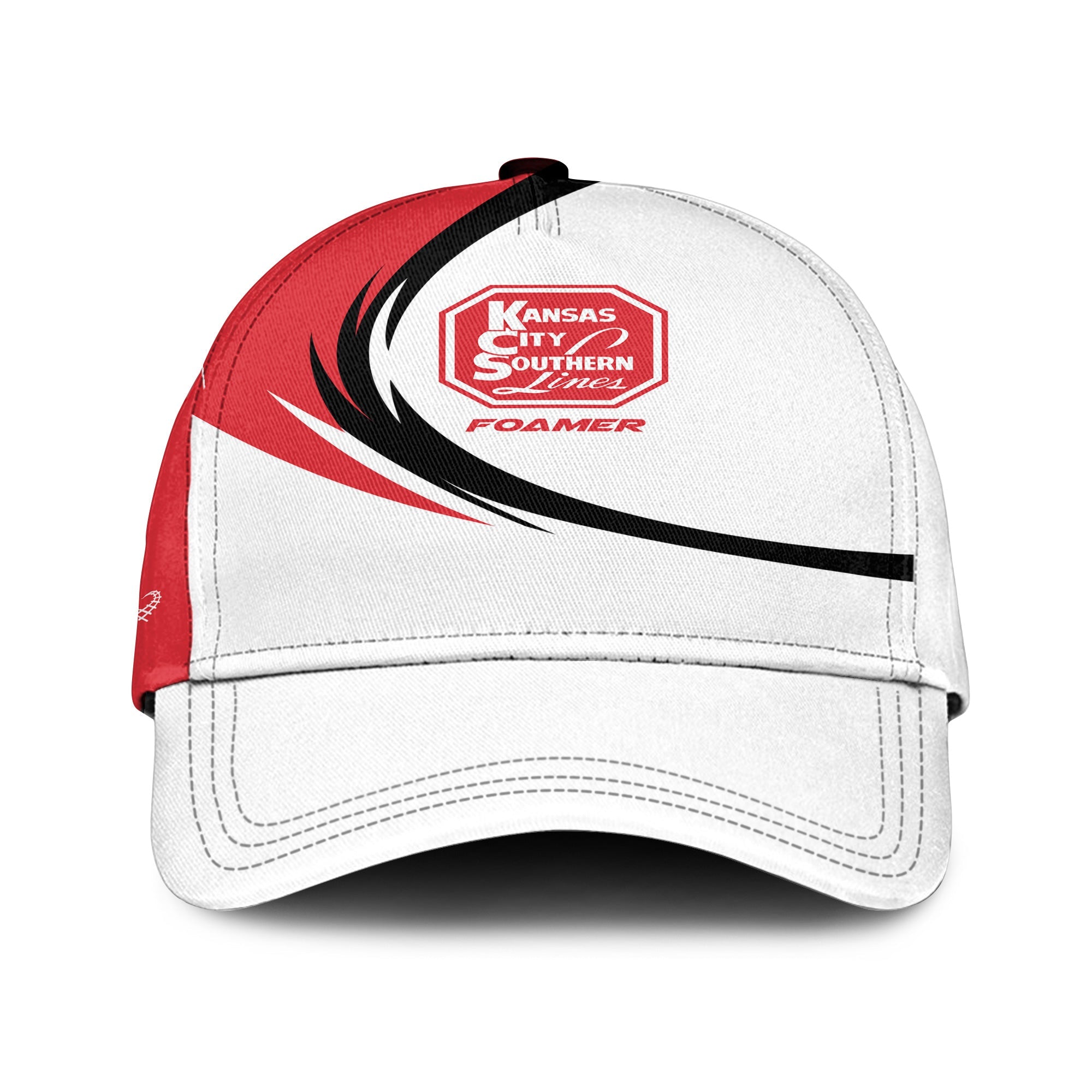 Railspirit Kansas City Southern Classic Cap Unique Graphic Style Cap For Train Enthusiasts